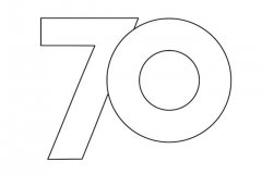 庆祝中华人民共和国70周年简笔画