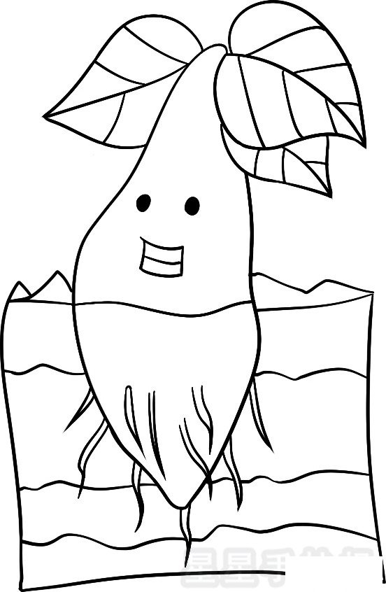 小树简笔画
