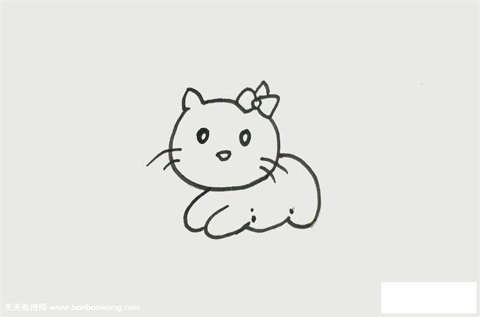 怎样画猫