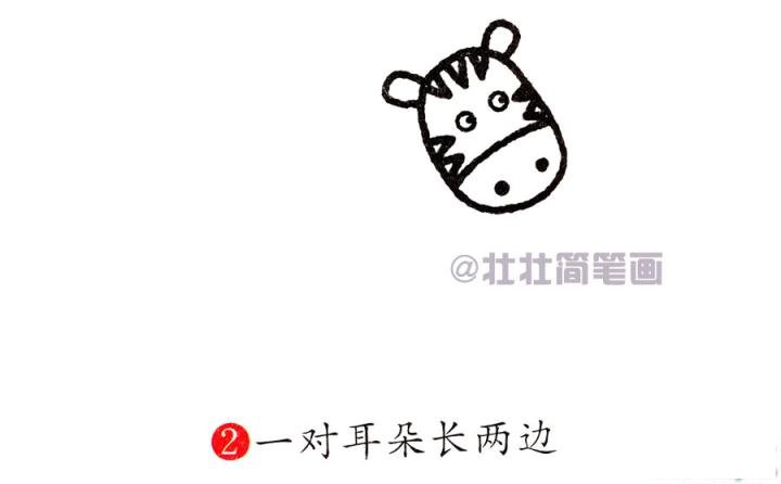马简笔画画法_怎么画马的简笔画