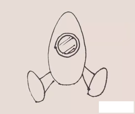 宇宙飞船简笔画