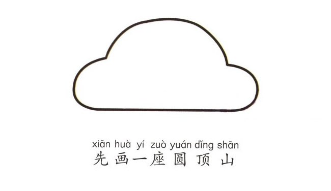 卡通警车简笔画彩色