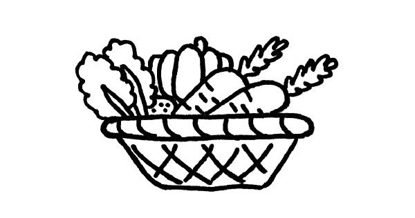 厨房厨具烹饪相关简笔画图片大全