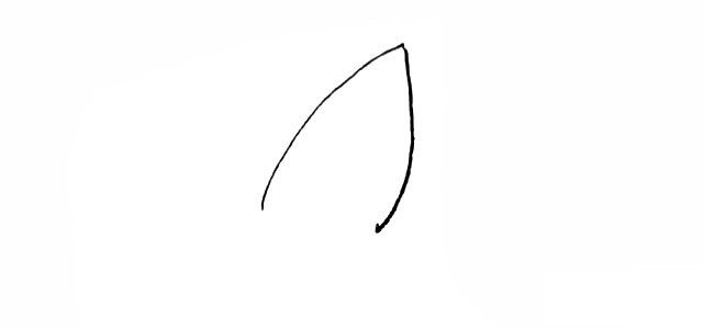 卡通鱿鱼简笔画