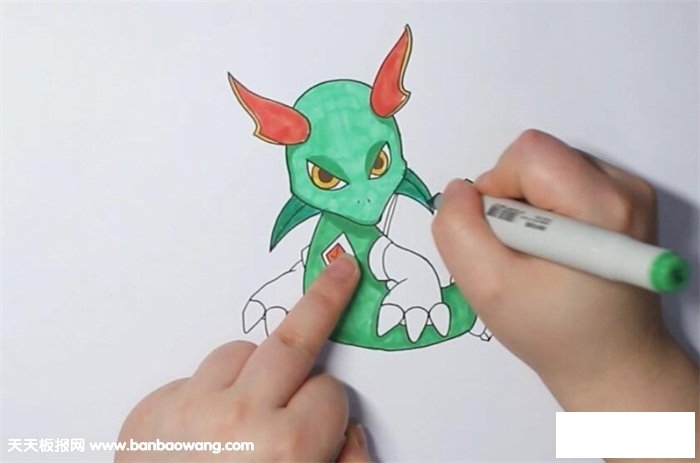 裂空座简笔画