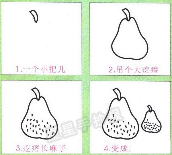 鸭梨简笔画