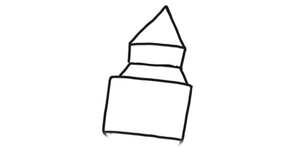 大本钟简笔画