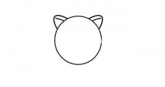 学画小红猪简笔画步骤画法