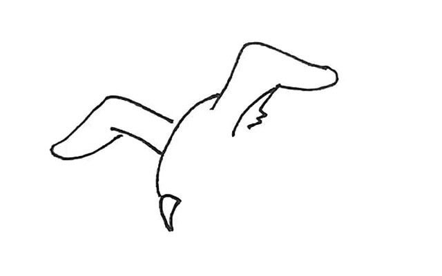 海鸥简笔画
