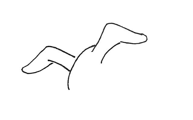 海鸥简笔画