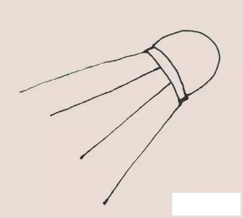 羽毛球简笔画