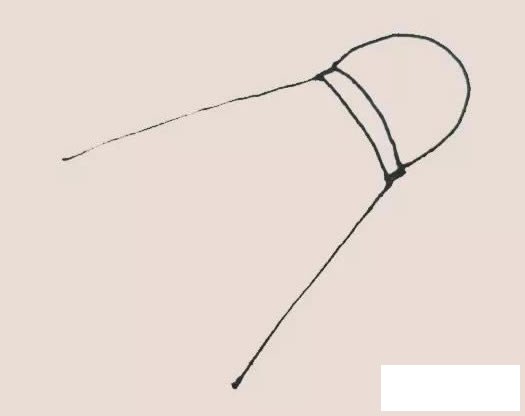 羽毛球简笔画
