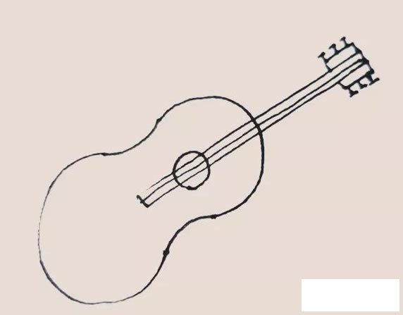 吉他简笔画