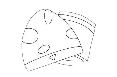 运动帽简笔画图片大全作品四