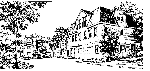 最新建筑简笔画