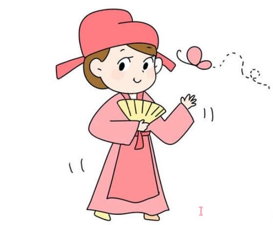 祝英台怎么画好看易学_祝英台简笔画图片