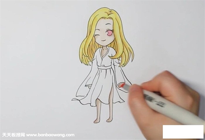 清瞳简笔画