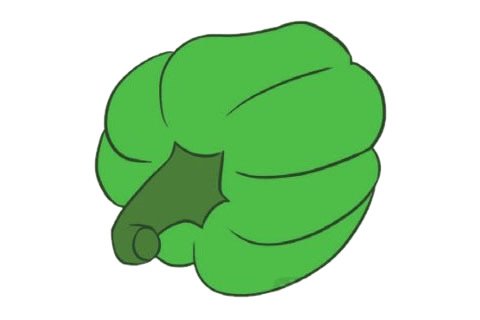 青椒简笔画图片