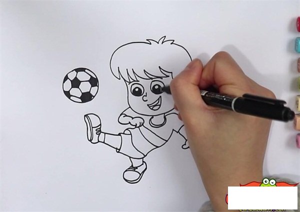 体育运动简笔画