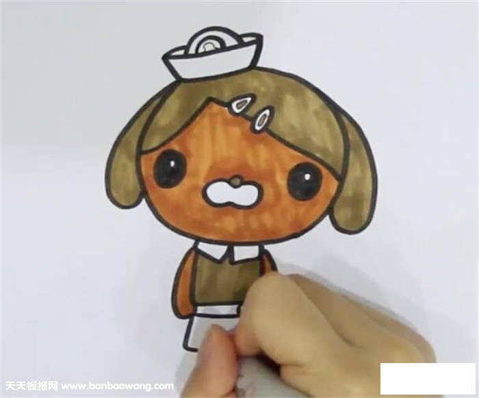 达西西简笔画