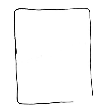 洗机简笔画