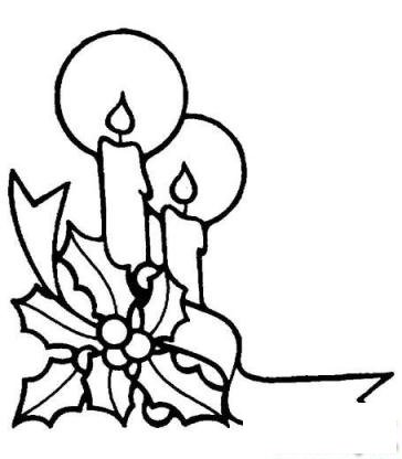 蜡烛简笔画大全