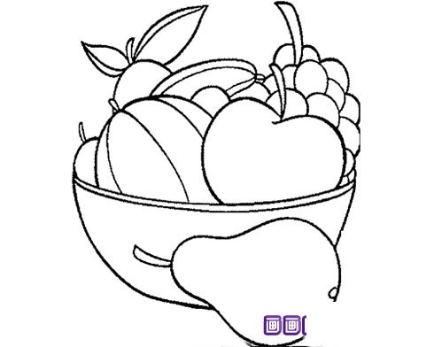 蔬菜瓜果简笔画
