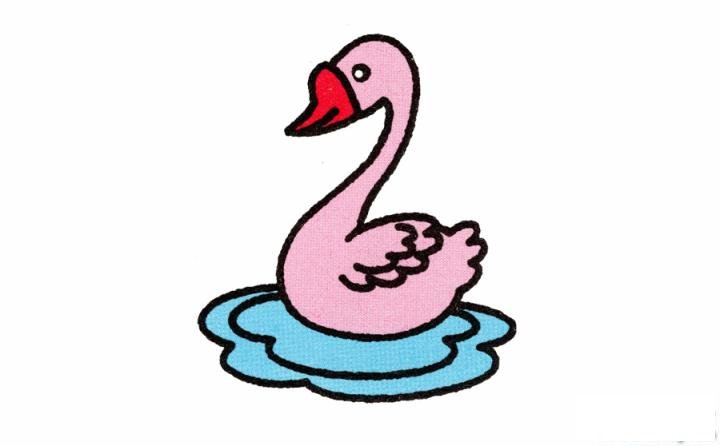 简笔画鹅的具体步骤图示