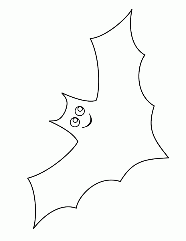儿童蝙蝠简笔画