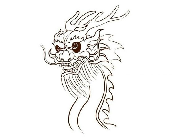 端午节划龙舟简笔画图片