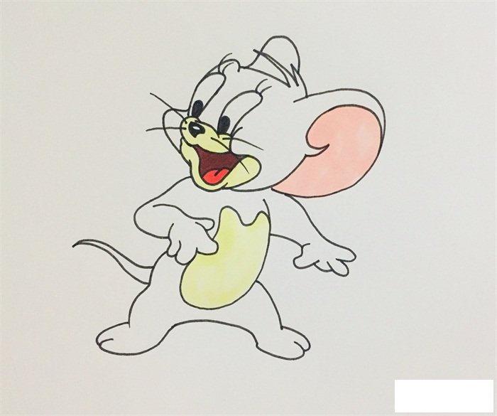 杰瑞简笔画步骤