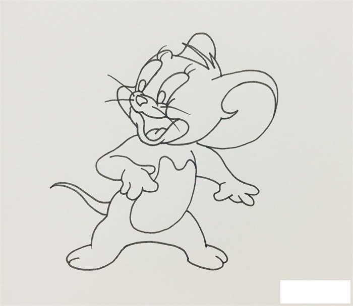杰瑞简笔画步骤