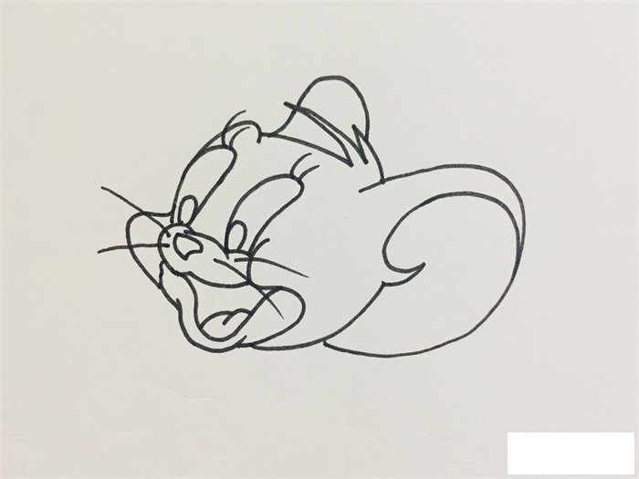 杰瑞简笔画步骤