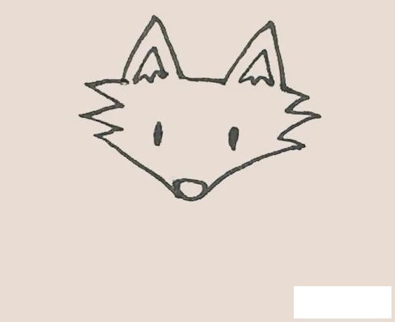 狐狸简笔画