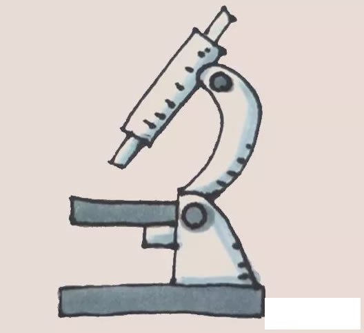 显微镜简笔画