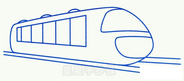 地铁简笔画
