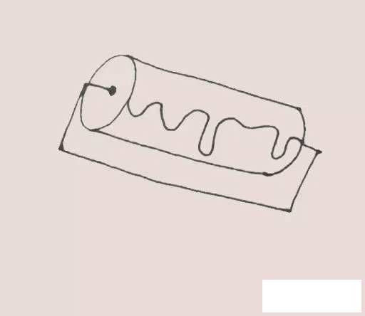 墙刷简笔画