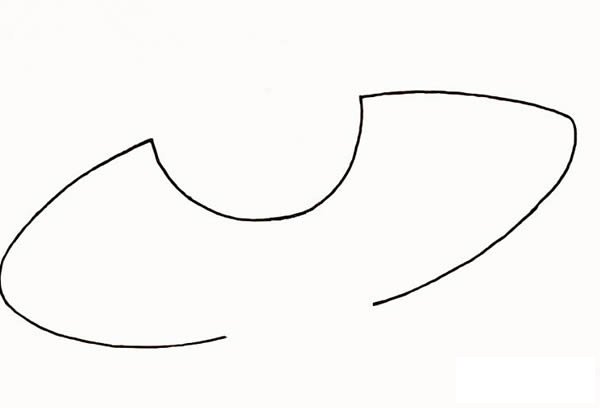 大象开飞机简笔画