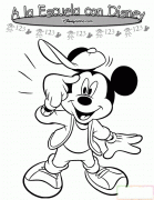 米老鼠指着头简笔画