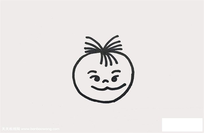 大耳朵图图简笔画，大耳朵图图简笔画步骤