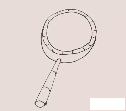 拨浪鼓简笔画