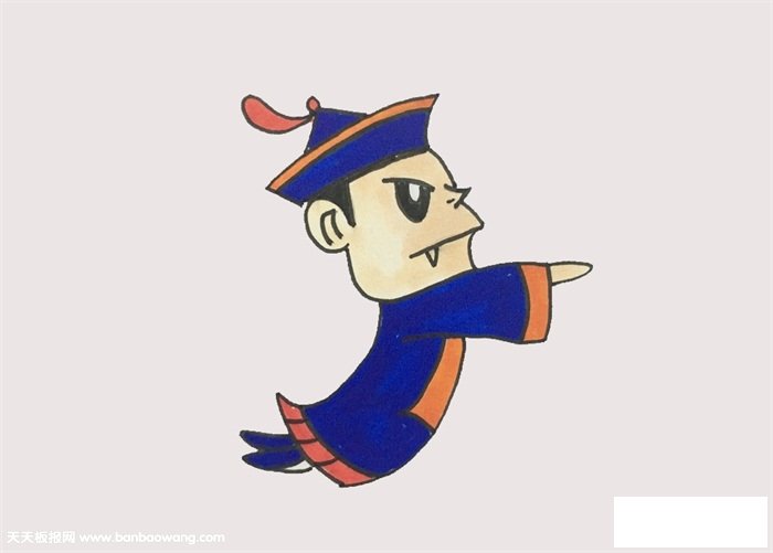 僵尸怎么画简笔画，怎么画小僵尸简笔画