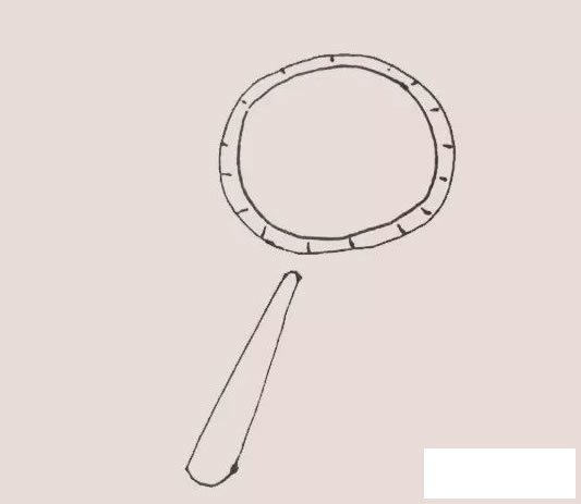 拨浪鼓简笔画