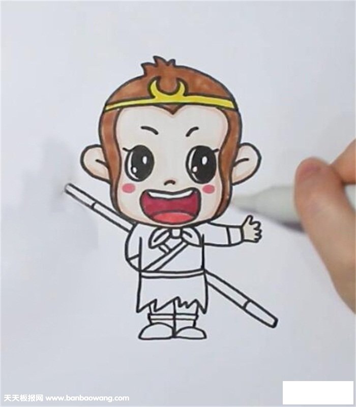 齐天大圣简笔画