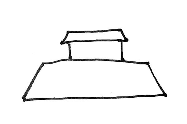 天安门简笔画