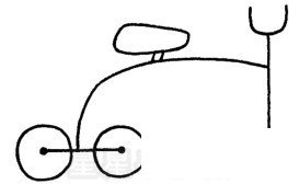 三轮车简笔画怎么画