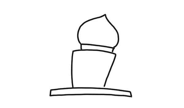 泰姬陵简笔画