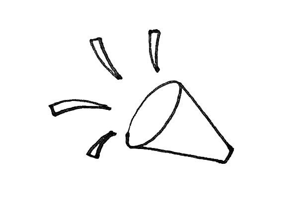 礼炮简笔画