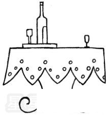 桌子简笔画简单画法