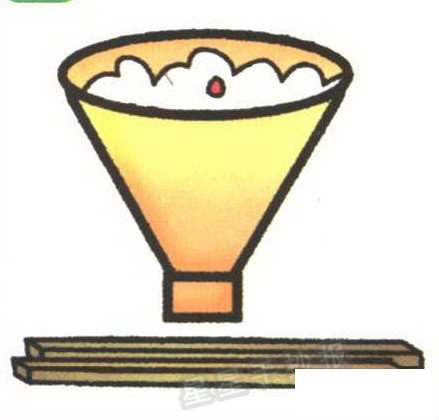 碗和筷子简笔画